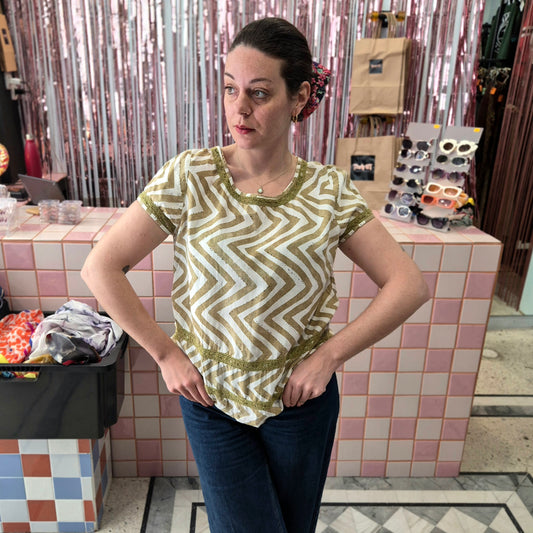 Linen Mix Short Sleeve