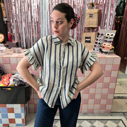 Linen Stripped Shirt