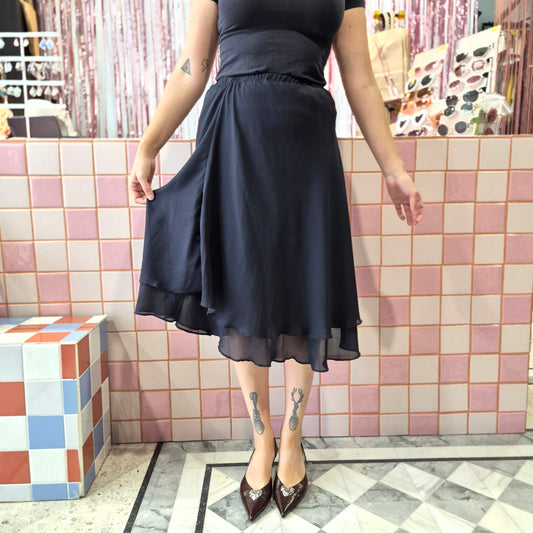 Flowy Blue Skirt