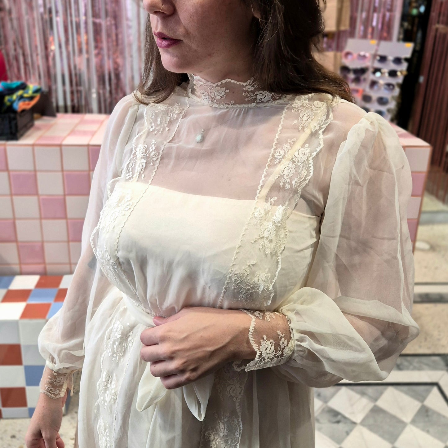 Stunning Vintage Lace Dress