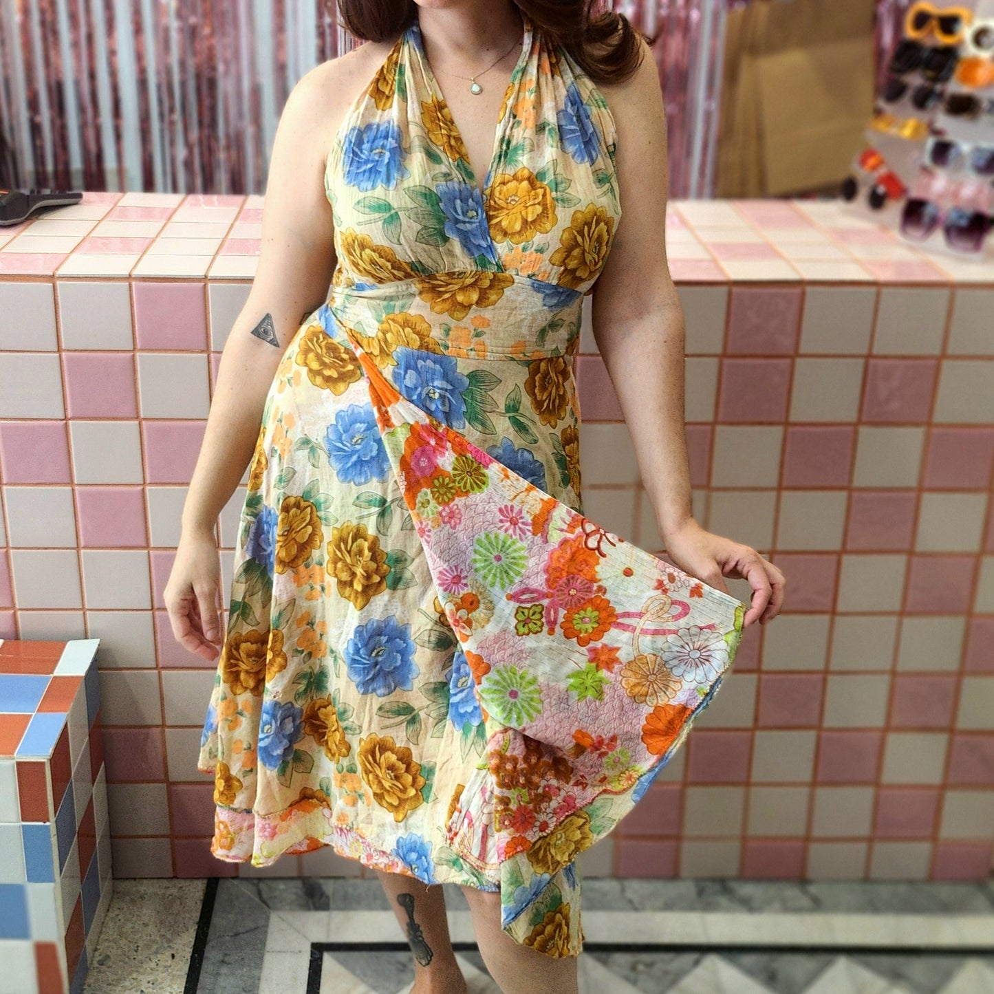 Beautiful Reversible Summer Dress
