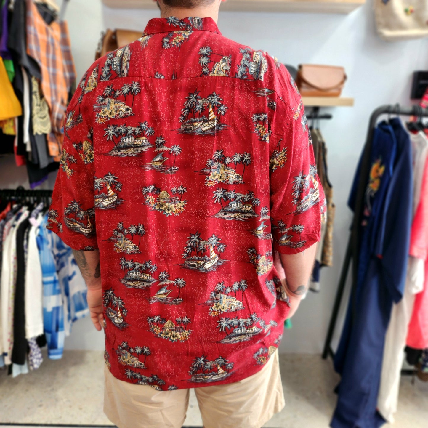 Hawaiian Mens Summer Shirt