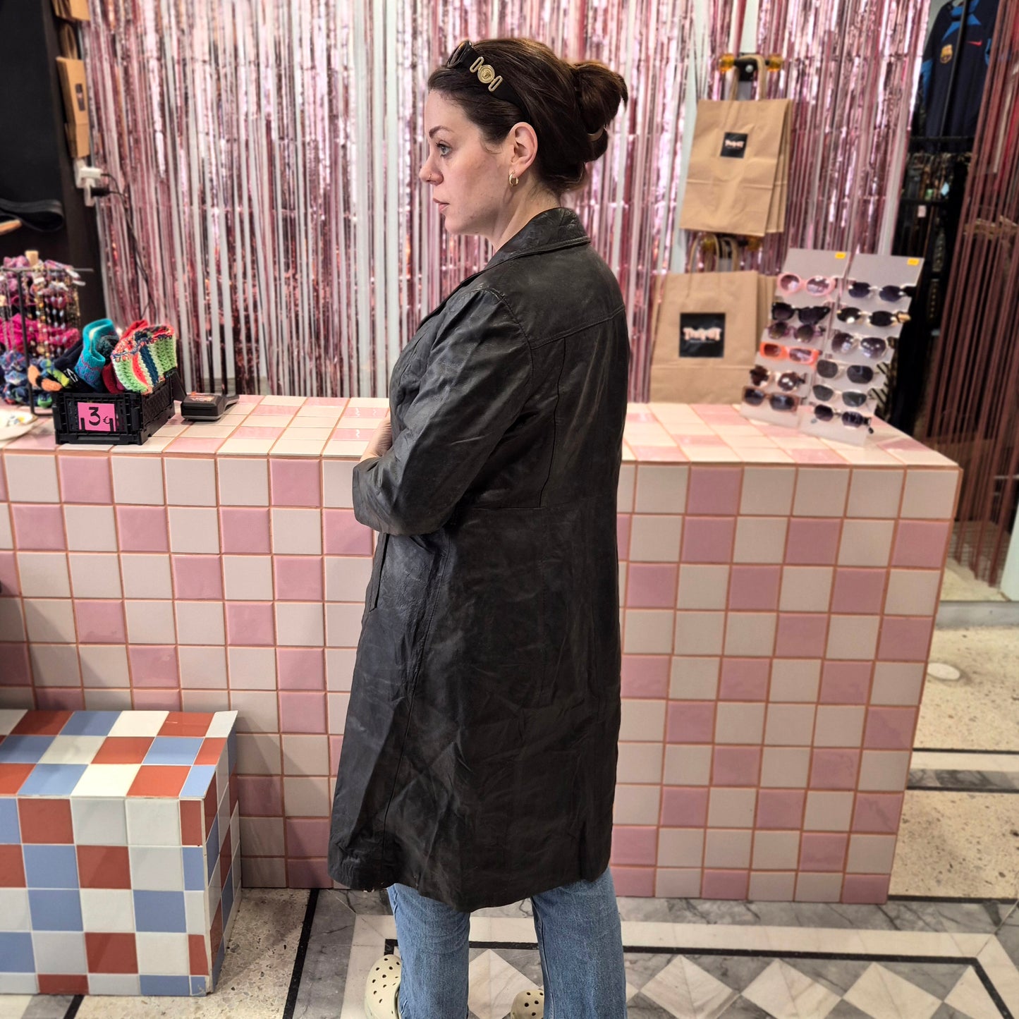 Vintage Leather Coat