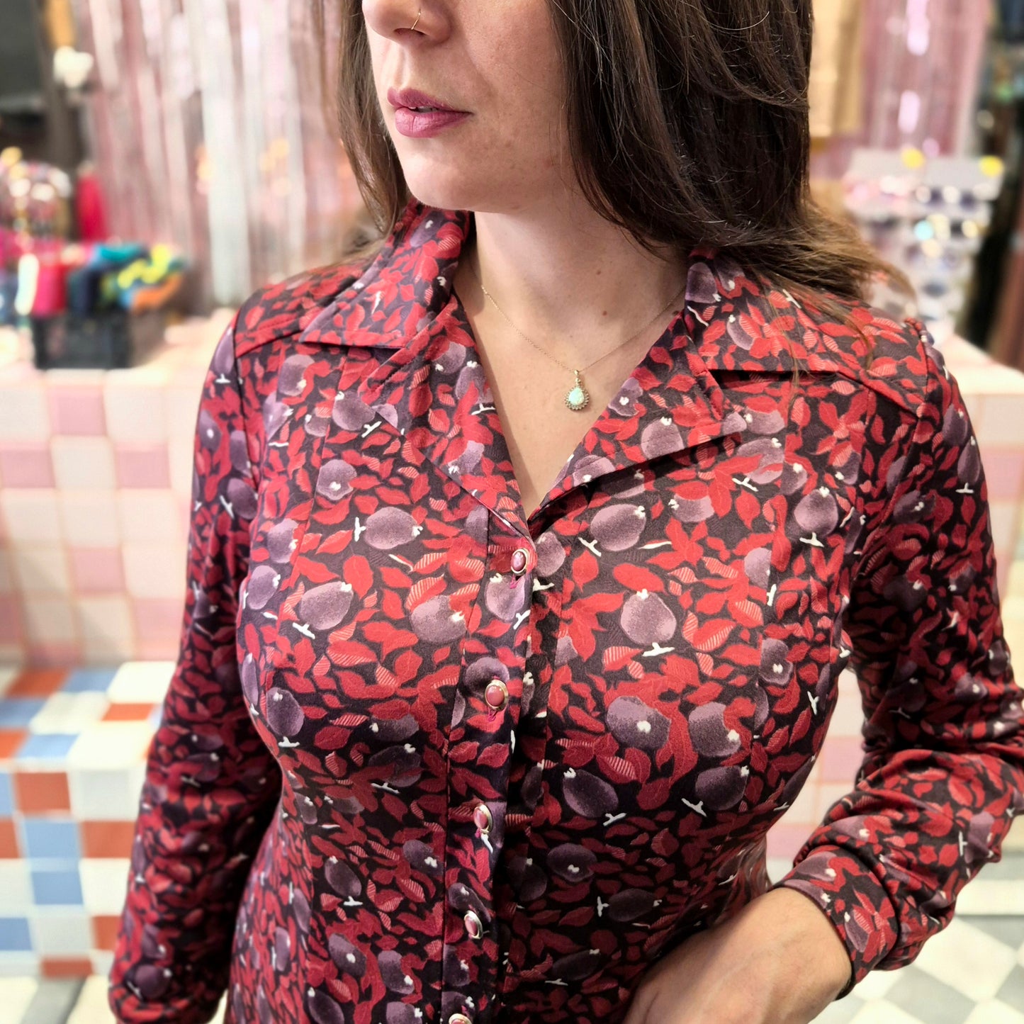 Vintage Floral Dress