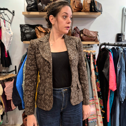 Vintage Detailed Blazer