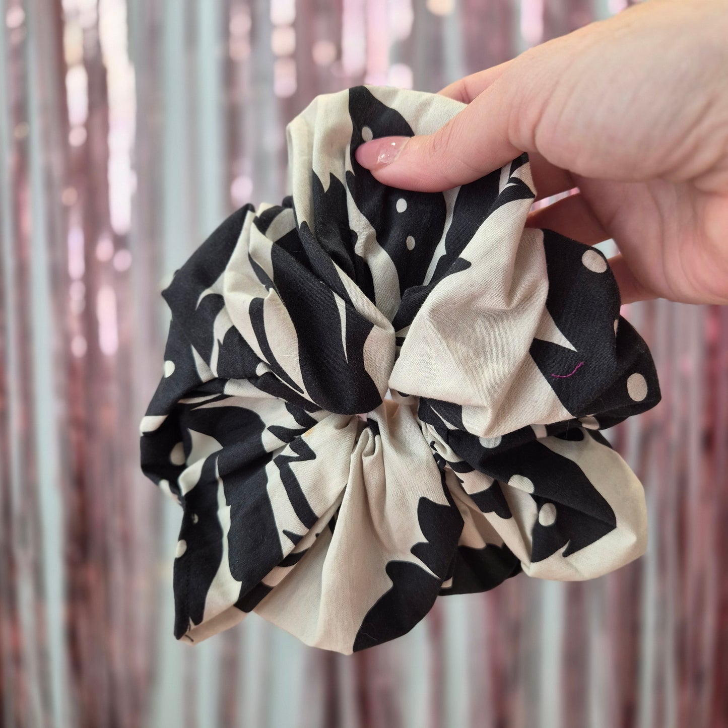 Upcycled Jumbo Scrunchie