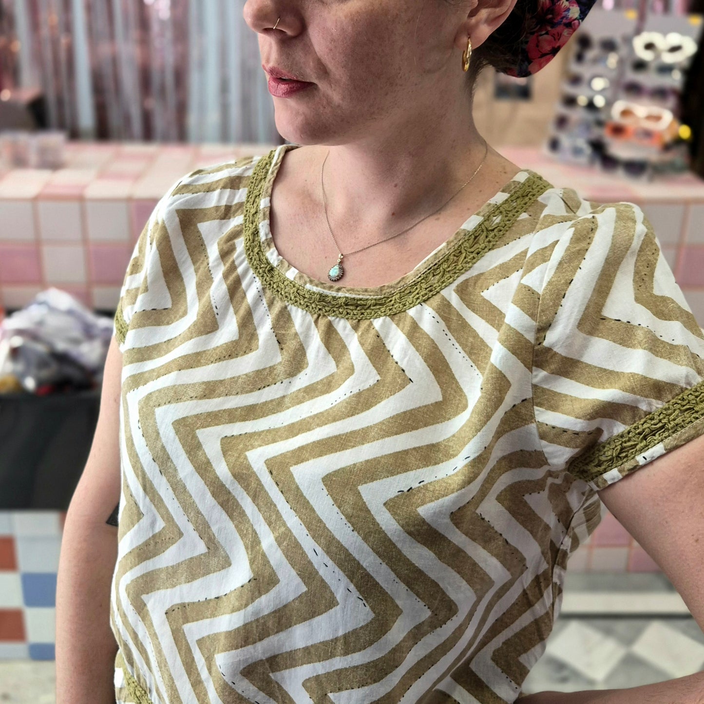 Linen Mix Short Sleeve