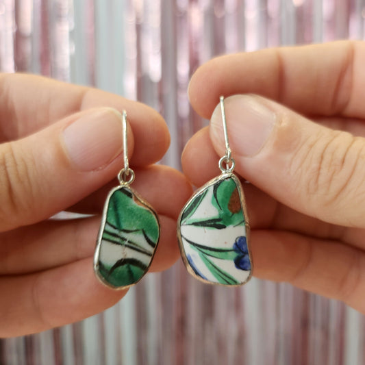 Handmade Ikaros Silver Earrings