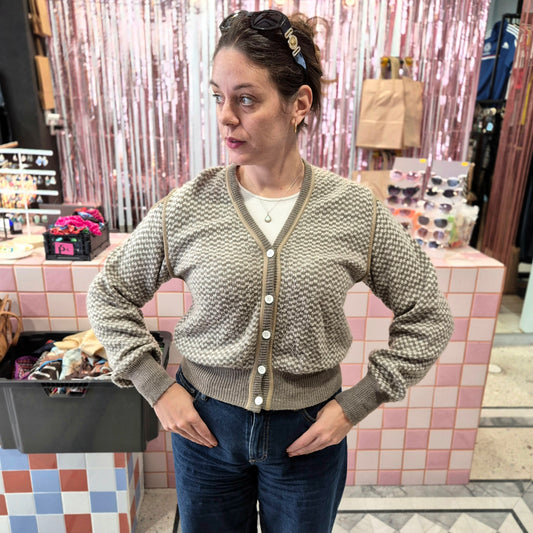 Cute Vintage Knitted Cardigan