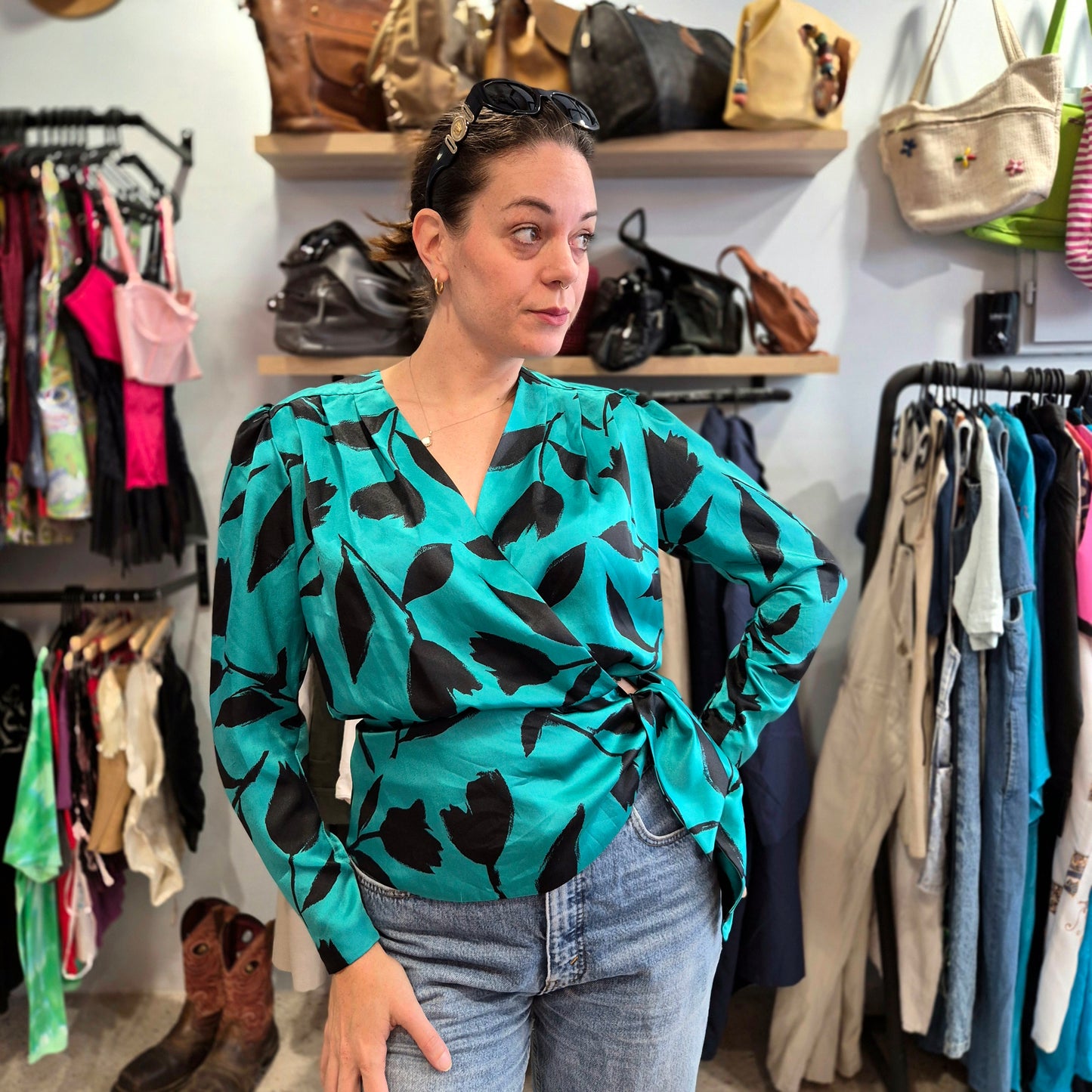 Vintage Patterned Longsleeve