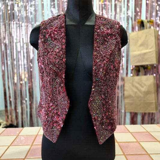 Beautiful Vintage Beaded Vest