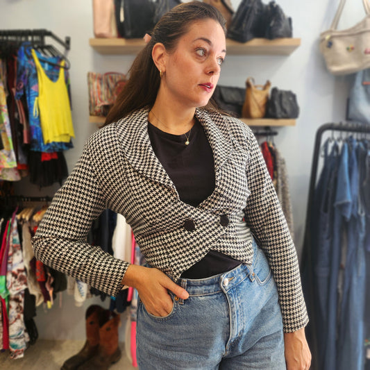 80's Cropped Blazer