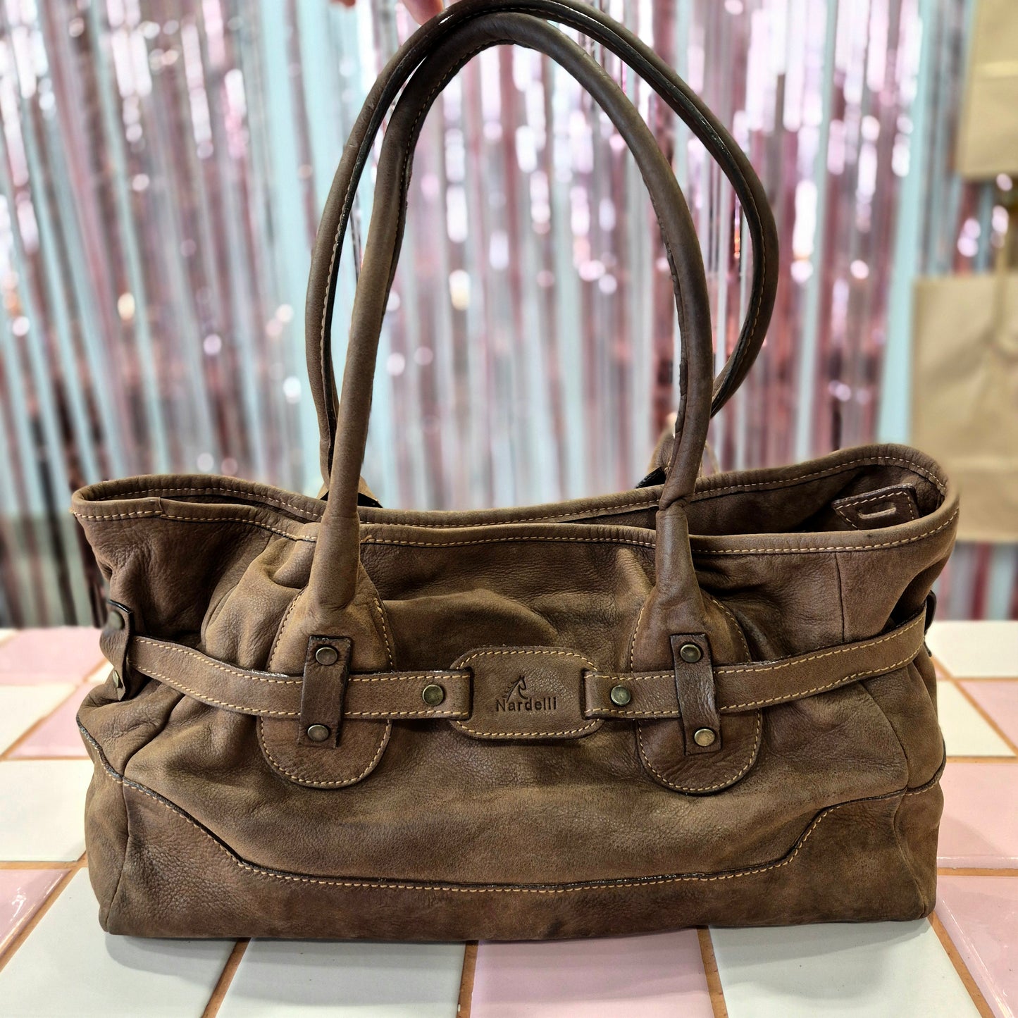 Cute Suede Shoulder Bag