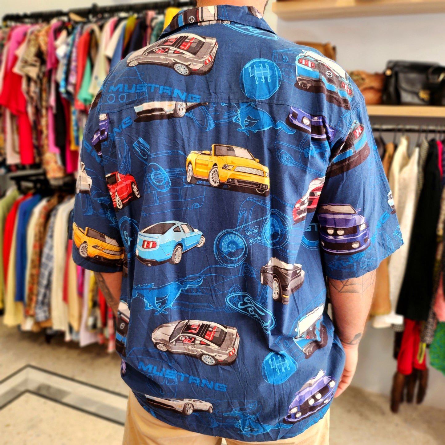 Cars Summer Shirt Mens