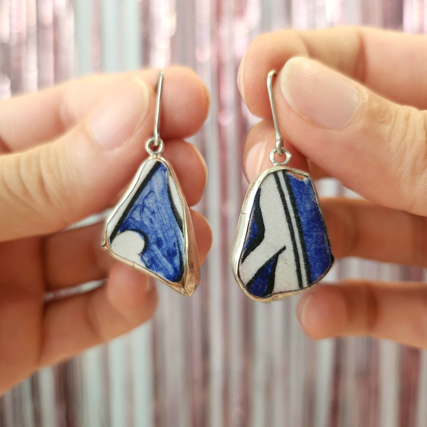 Handmade Ikaros Silver Earrings