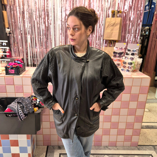 80's Leather Jacket