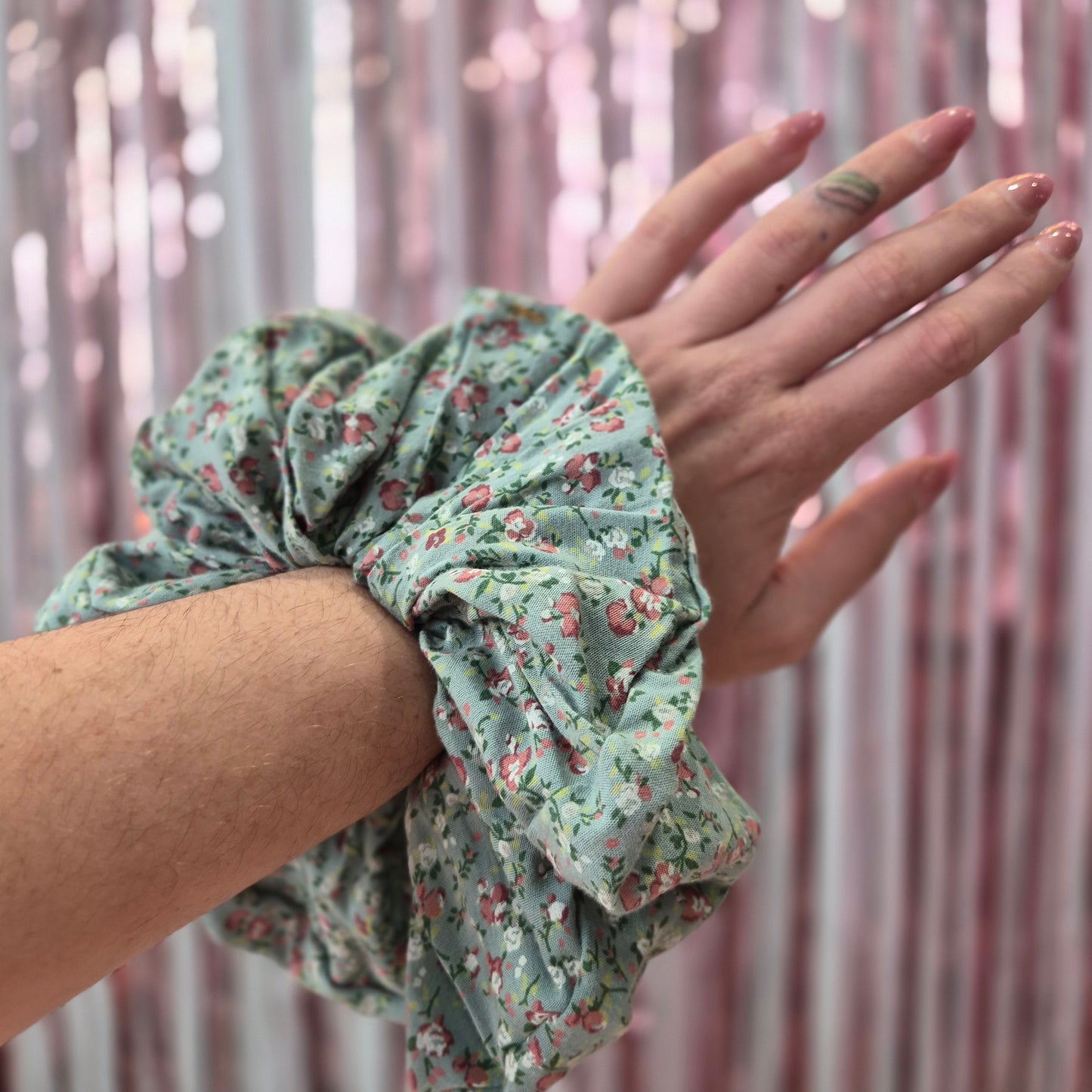 Upcycled Jumbo Scrunchie