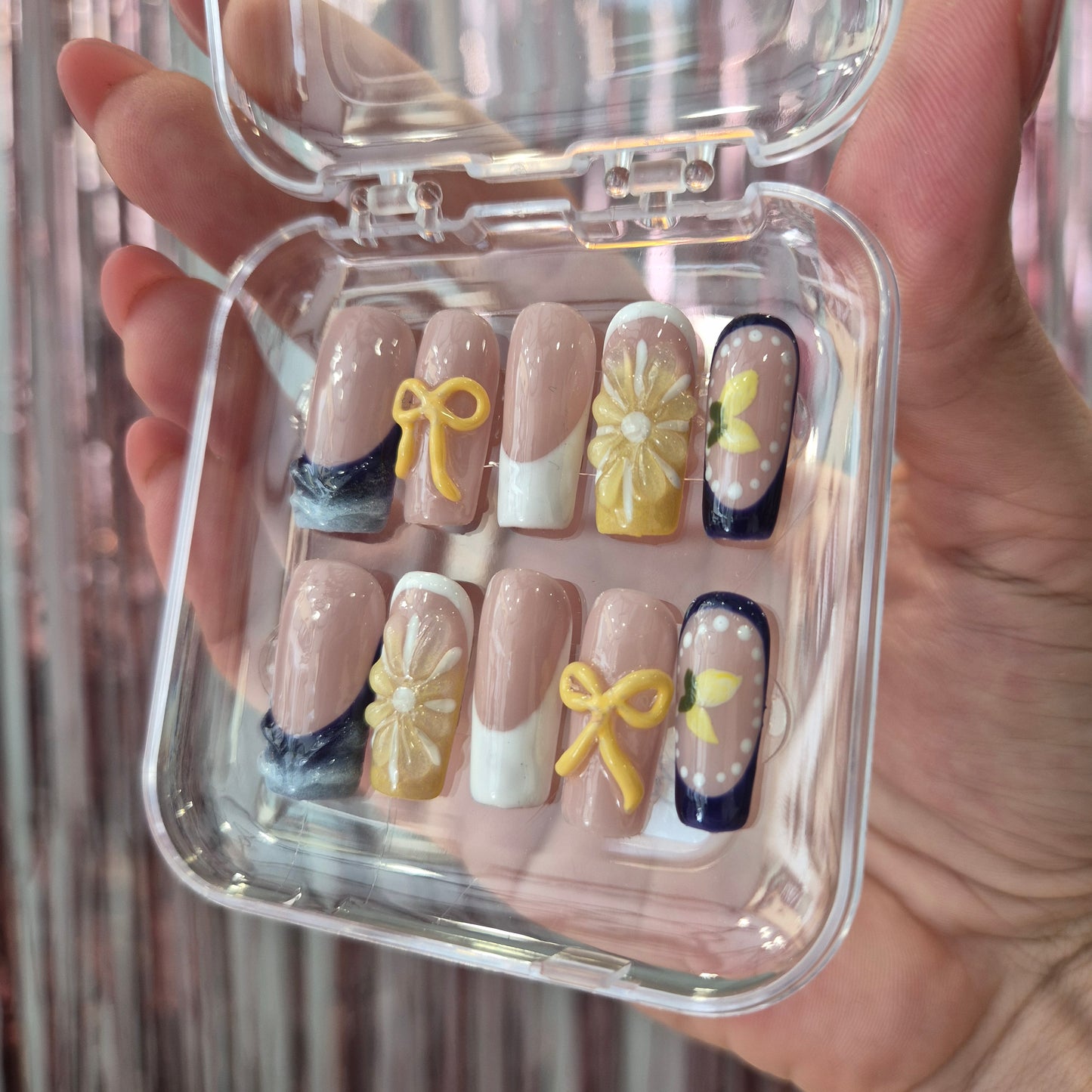 Lemon Presson Nails