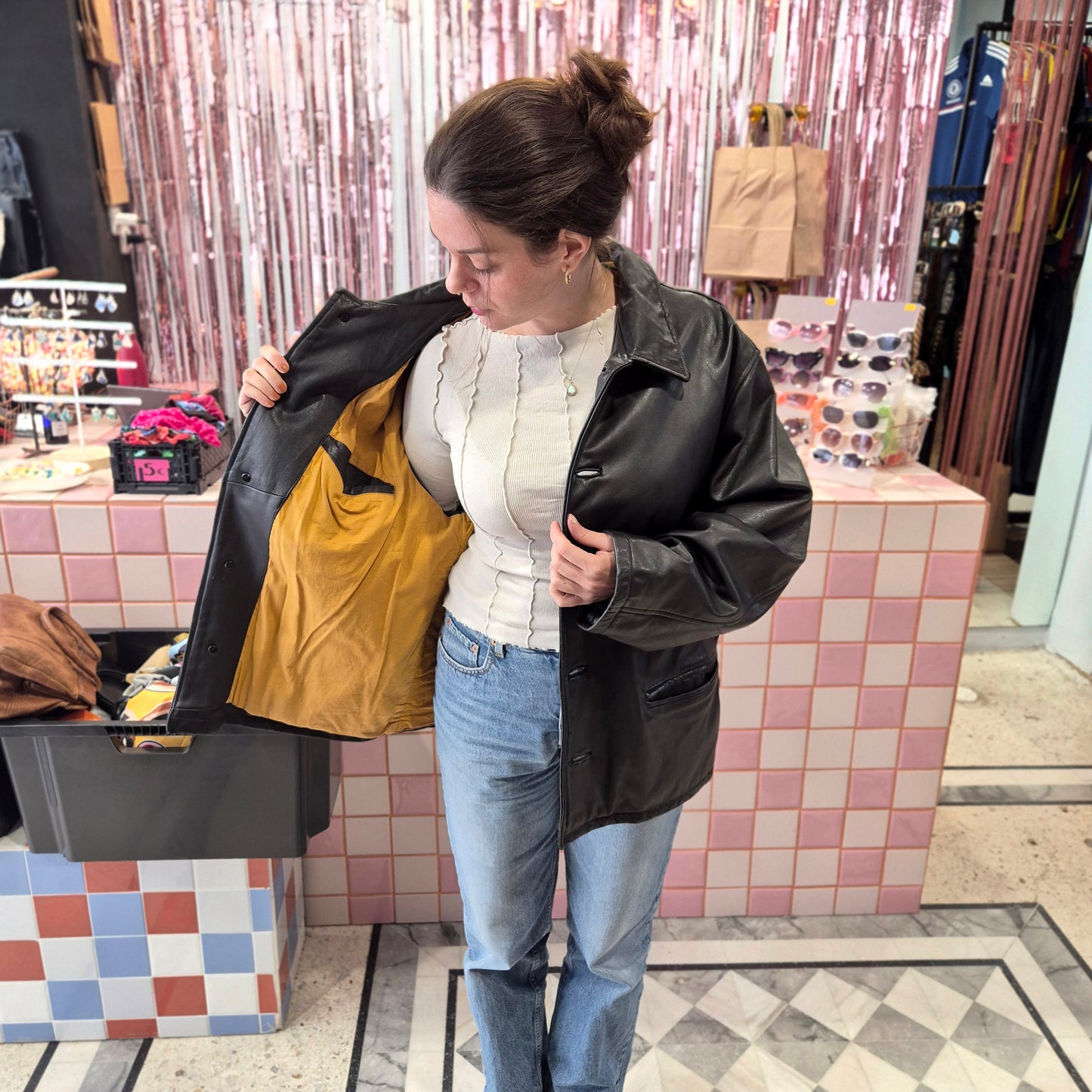 Vintage Leather Jacket