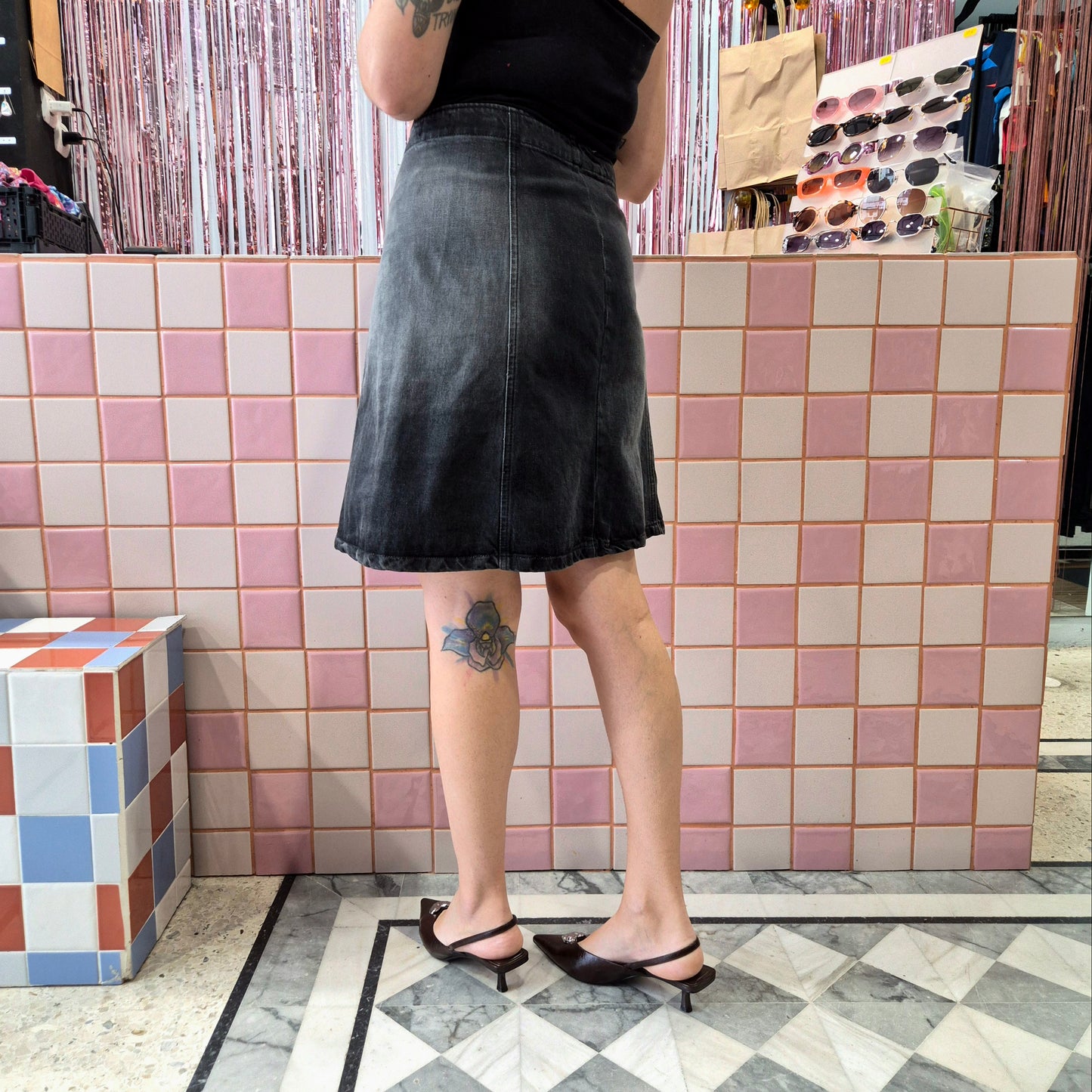 Carrera Denim Skirt