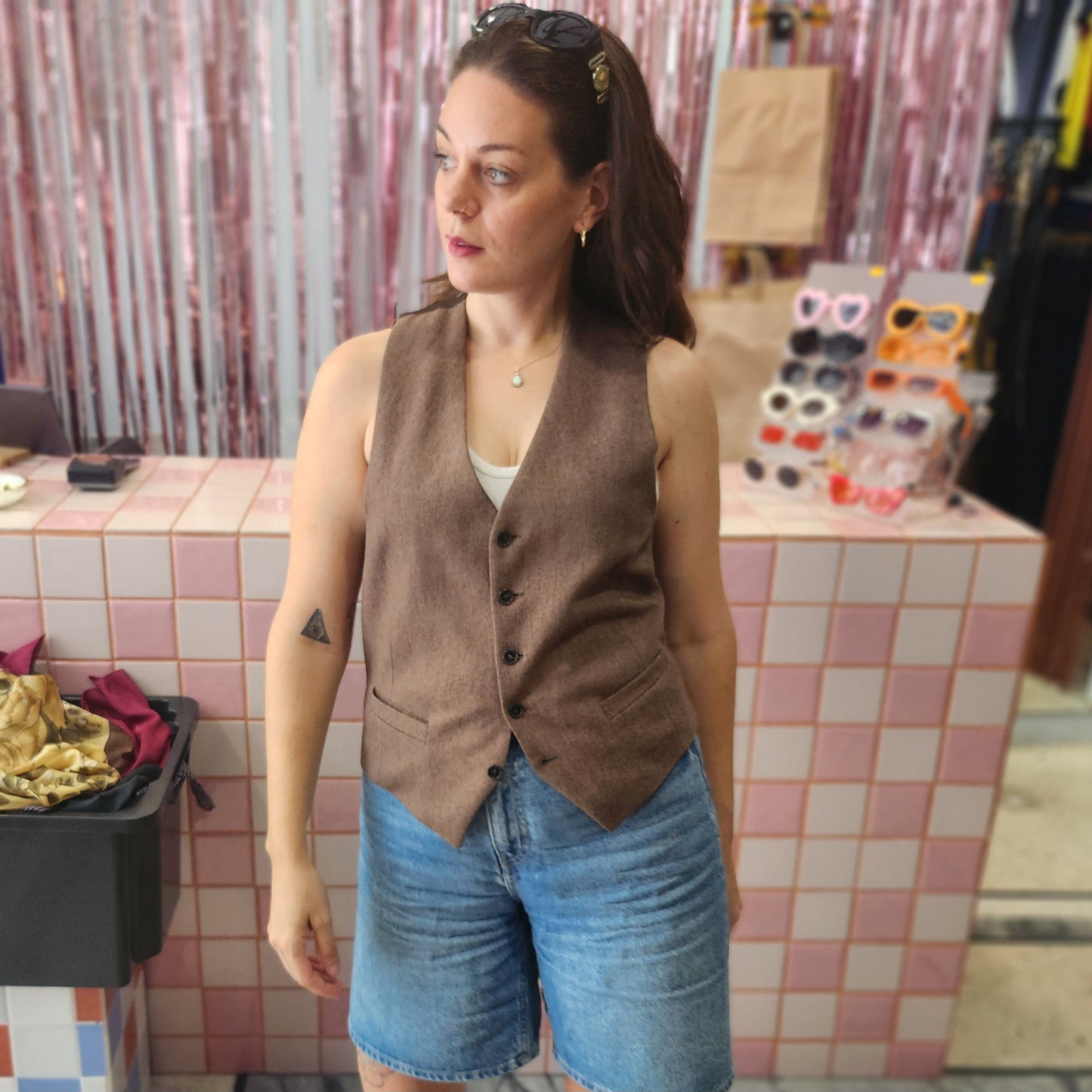 Beautiful Brown Vest