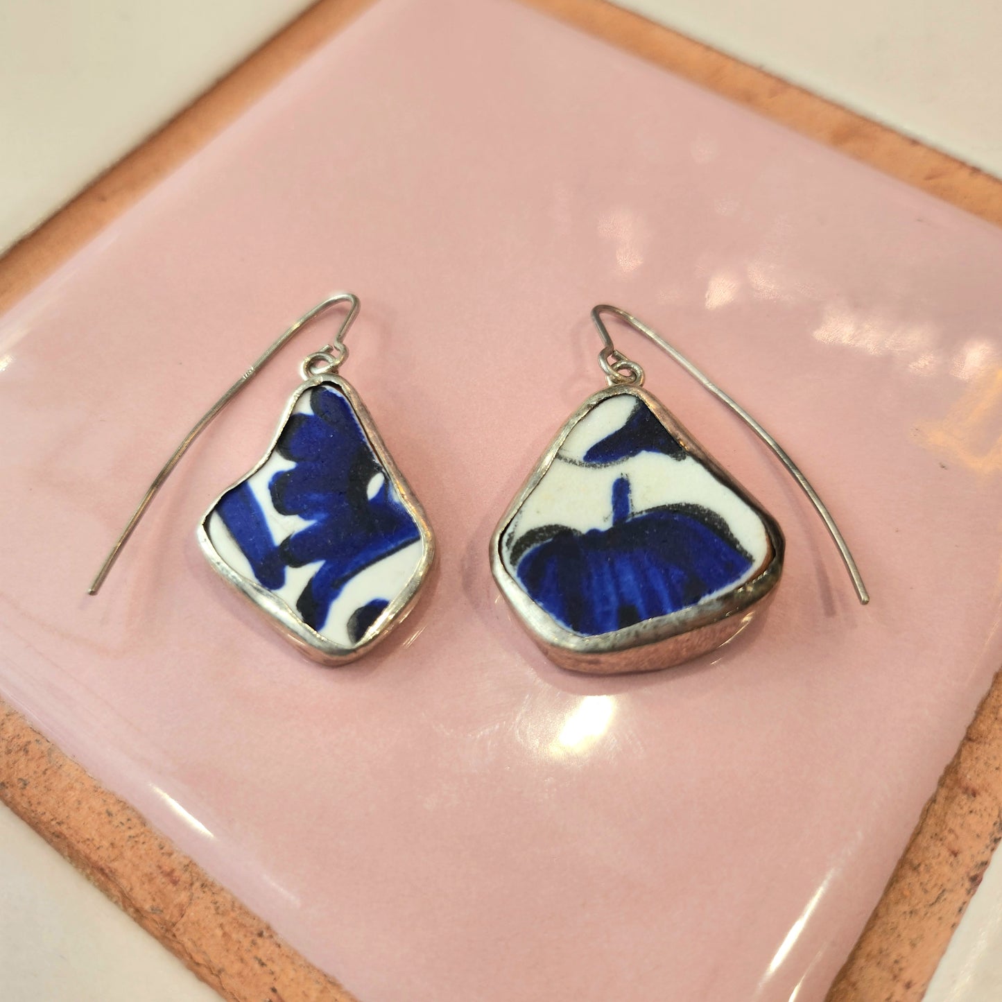 Handmade Ikaros Silver Earrings