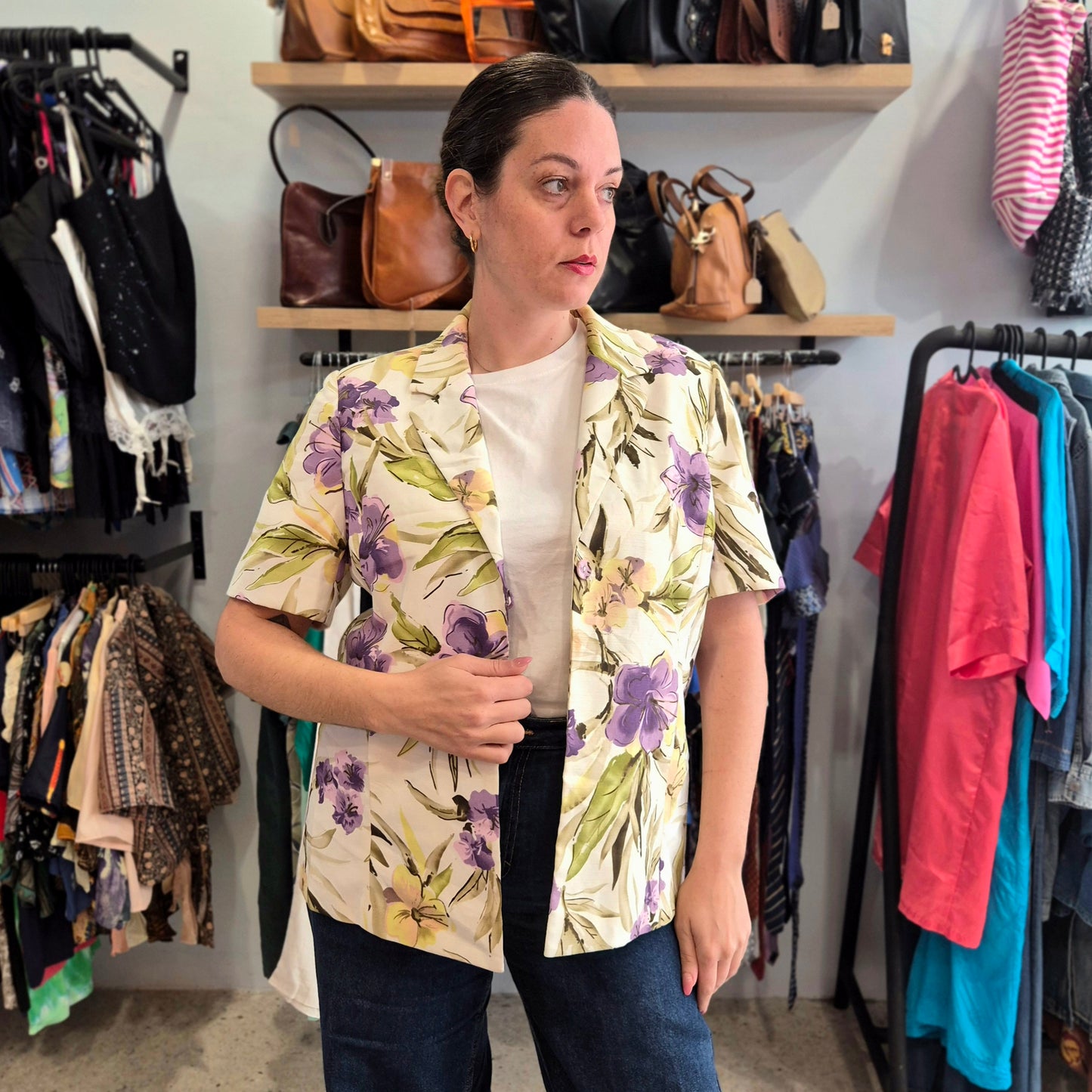 Cute Floral Blazer