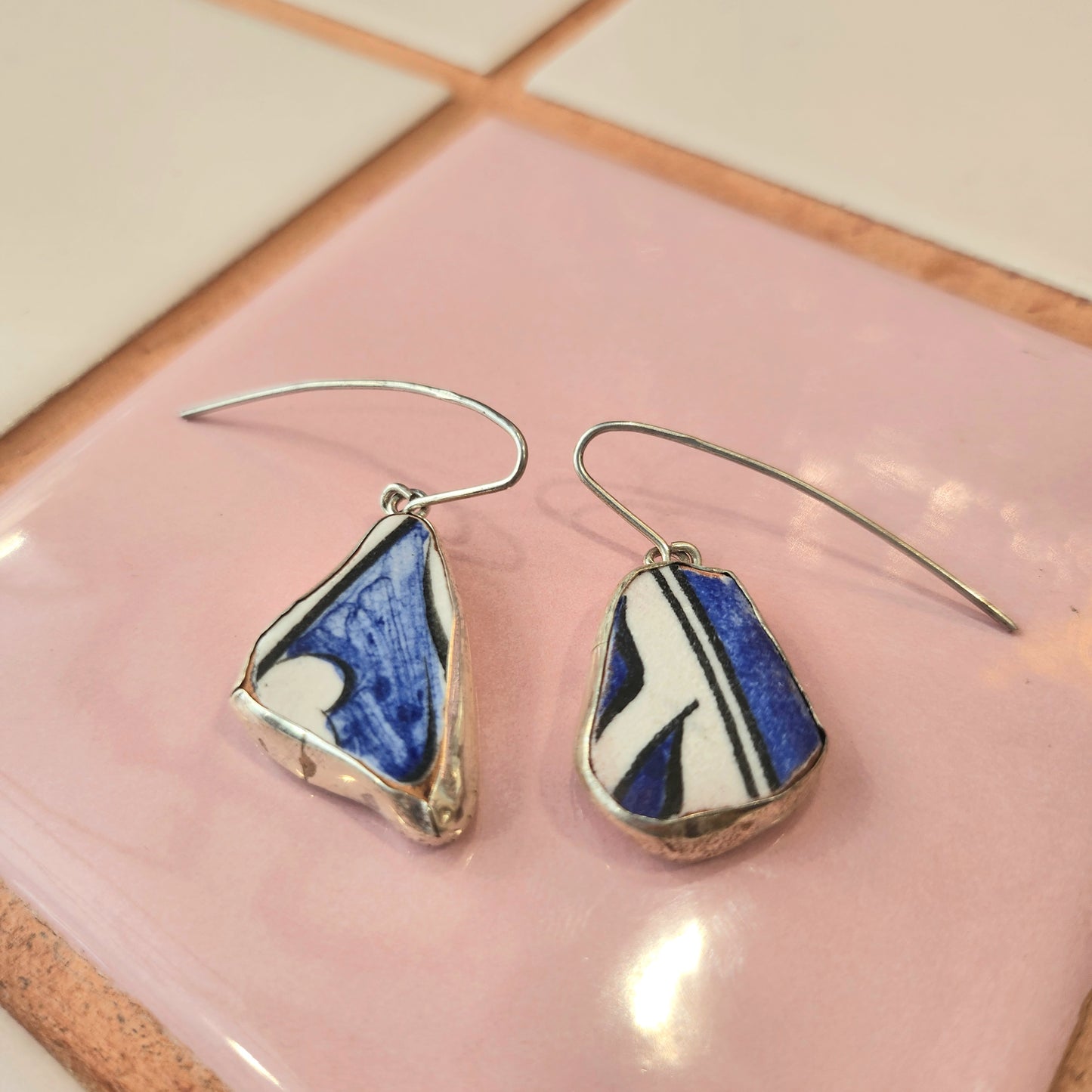 Handmade Ikaros Silver Earrings