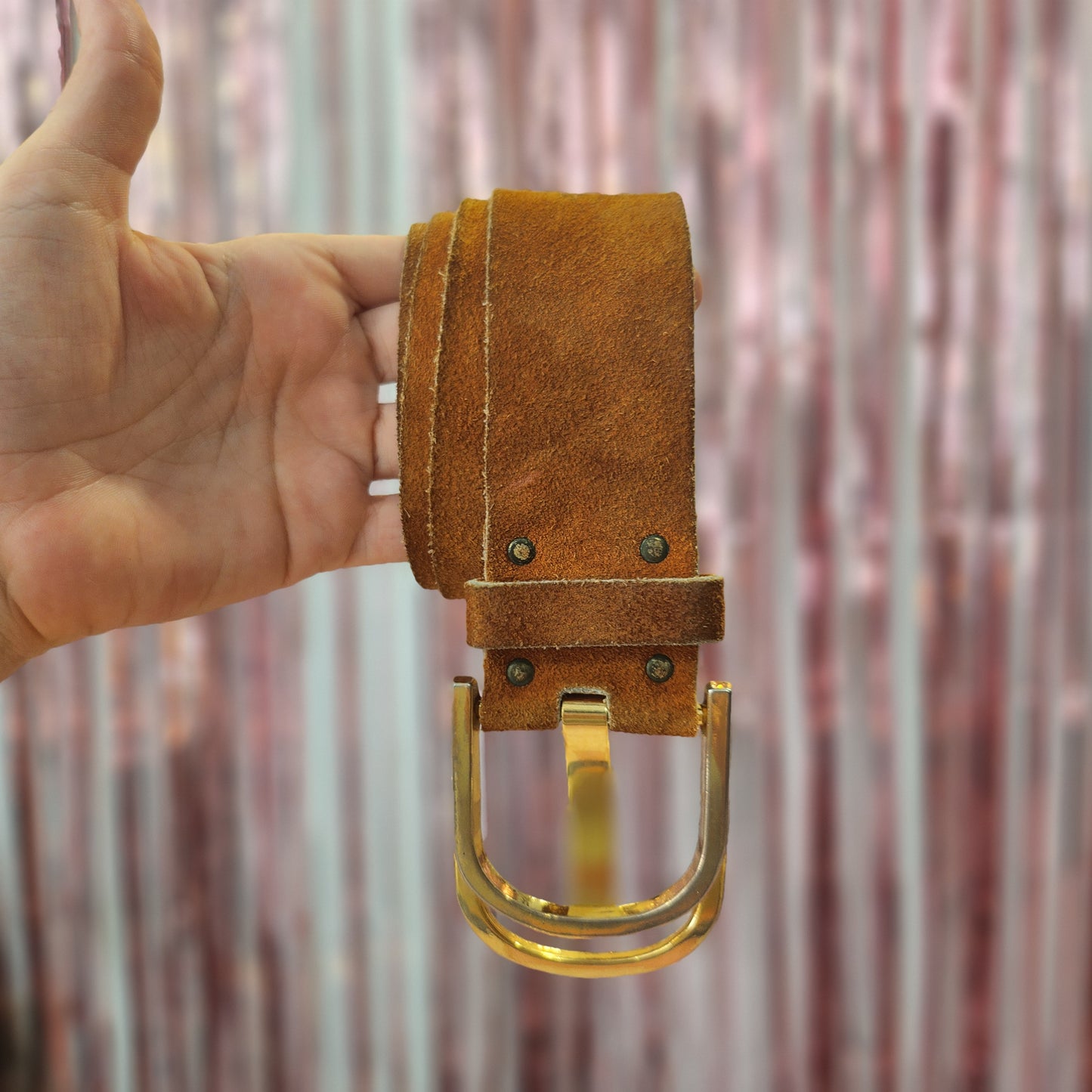 Vintage Suede Belt