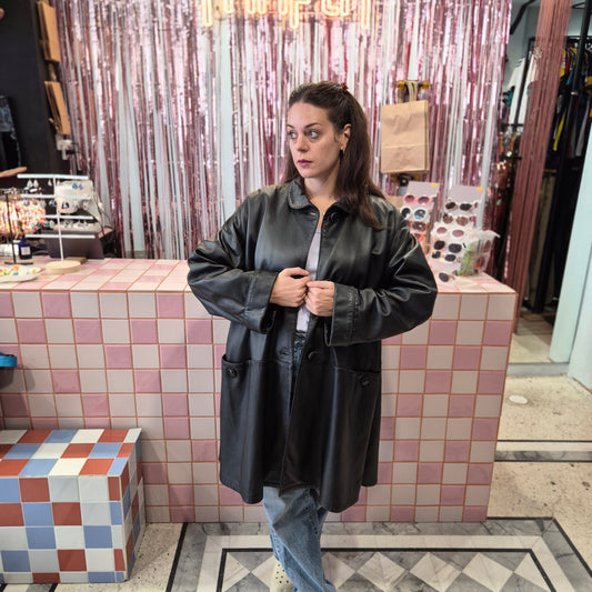 Leather Coat