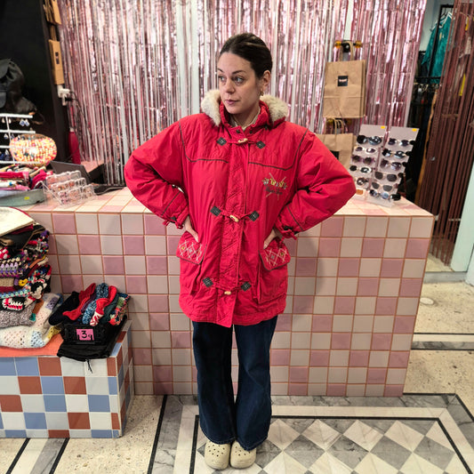 Cute Embroidered Winter Jacket