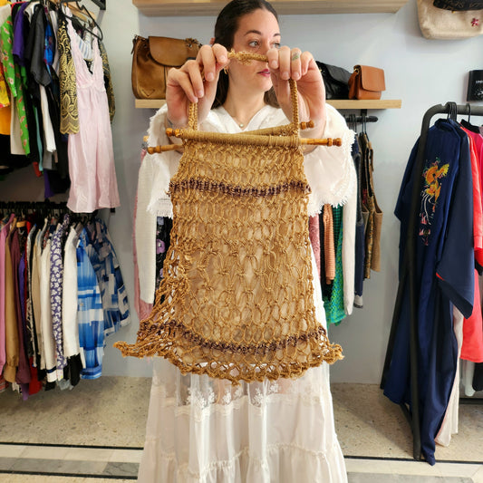 Vintage Straw Bag