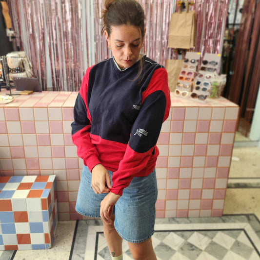 Reworked Puma Sweatshirt