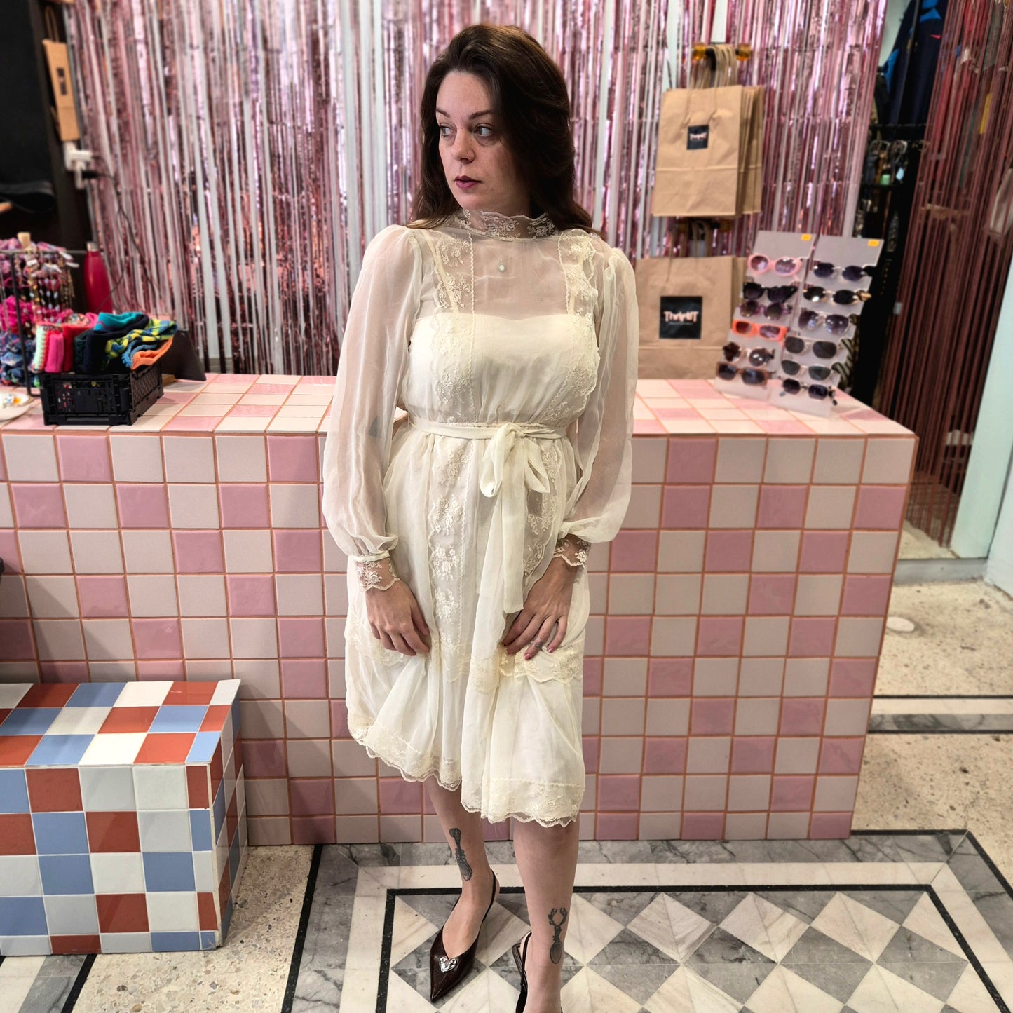 Stunning Vintage Lace Dress