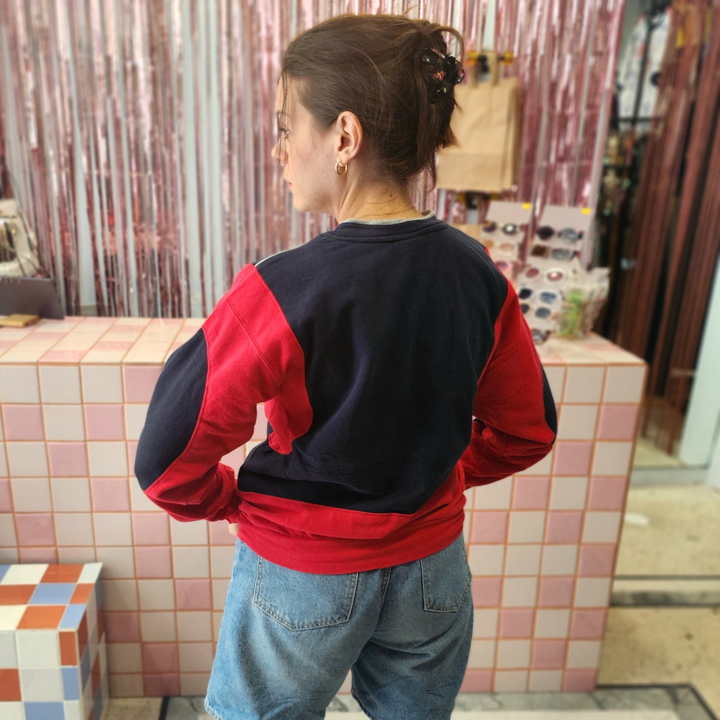 Reworked Puma Sweatshirt