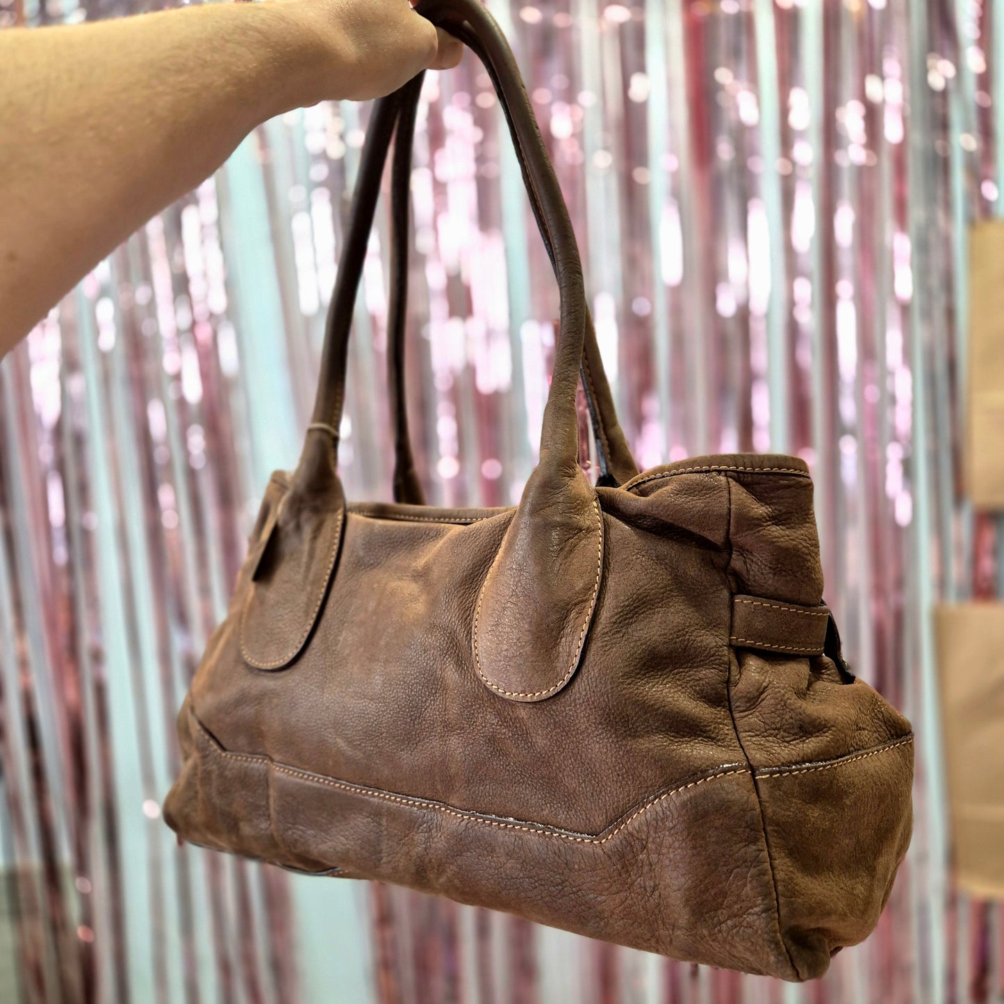 Cute Suede Shoulder Bag