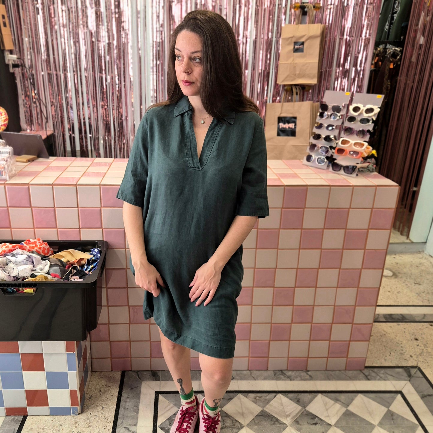100% Linen Dress