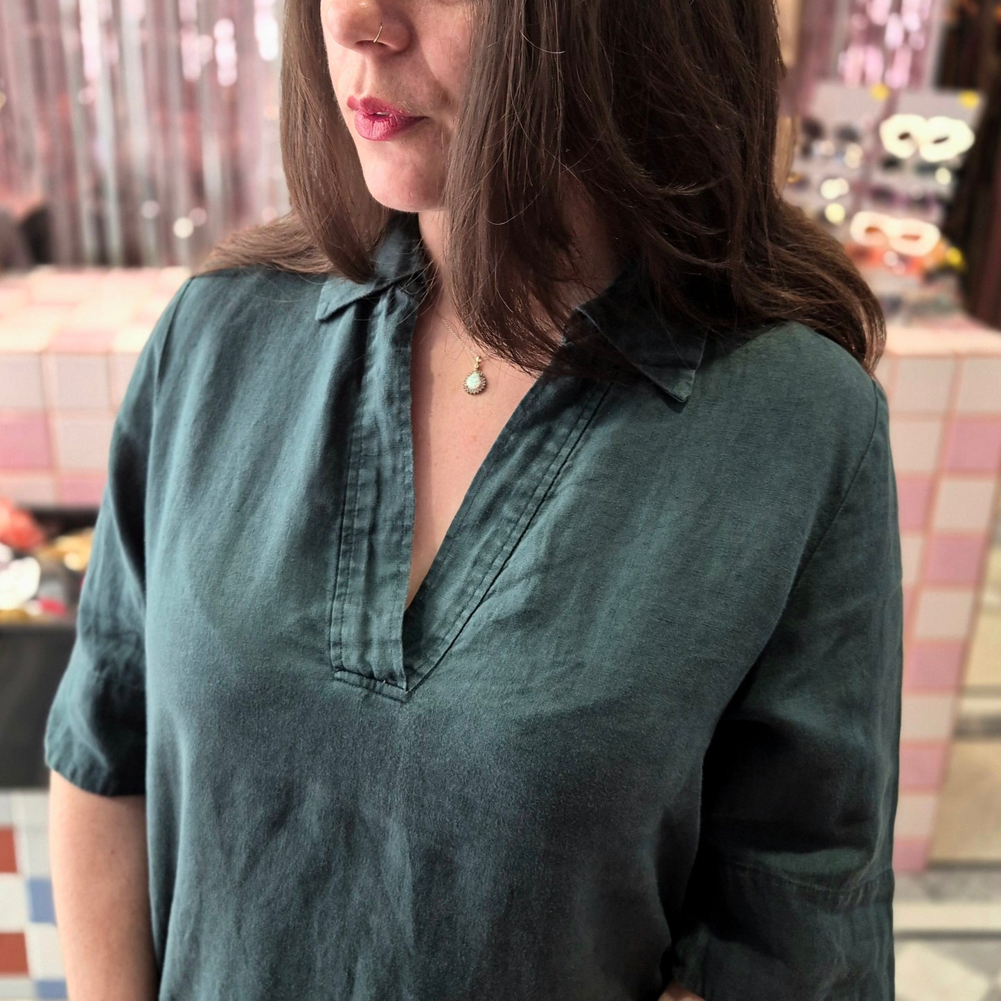 100% Linen Dress
