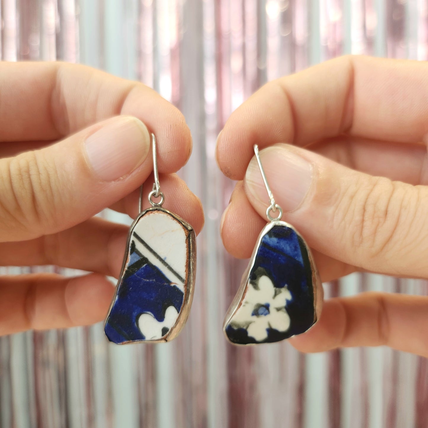 Handmade Ikaros Silver Earrings