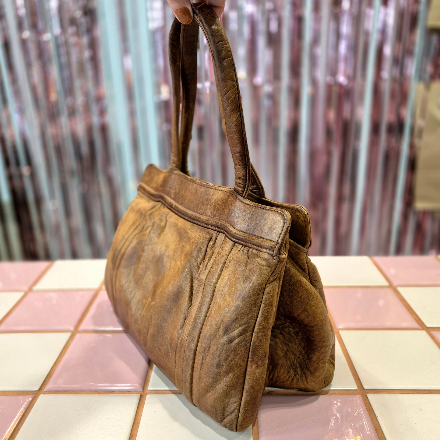 Vintage Leather Handbag