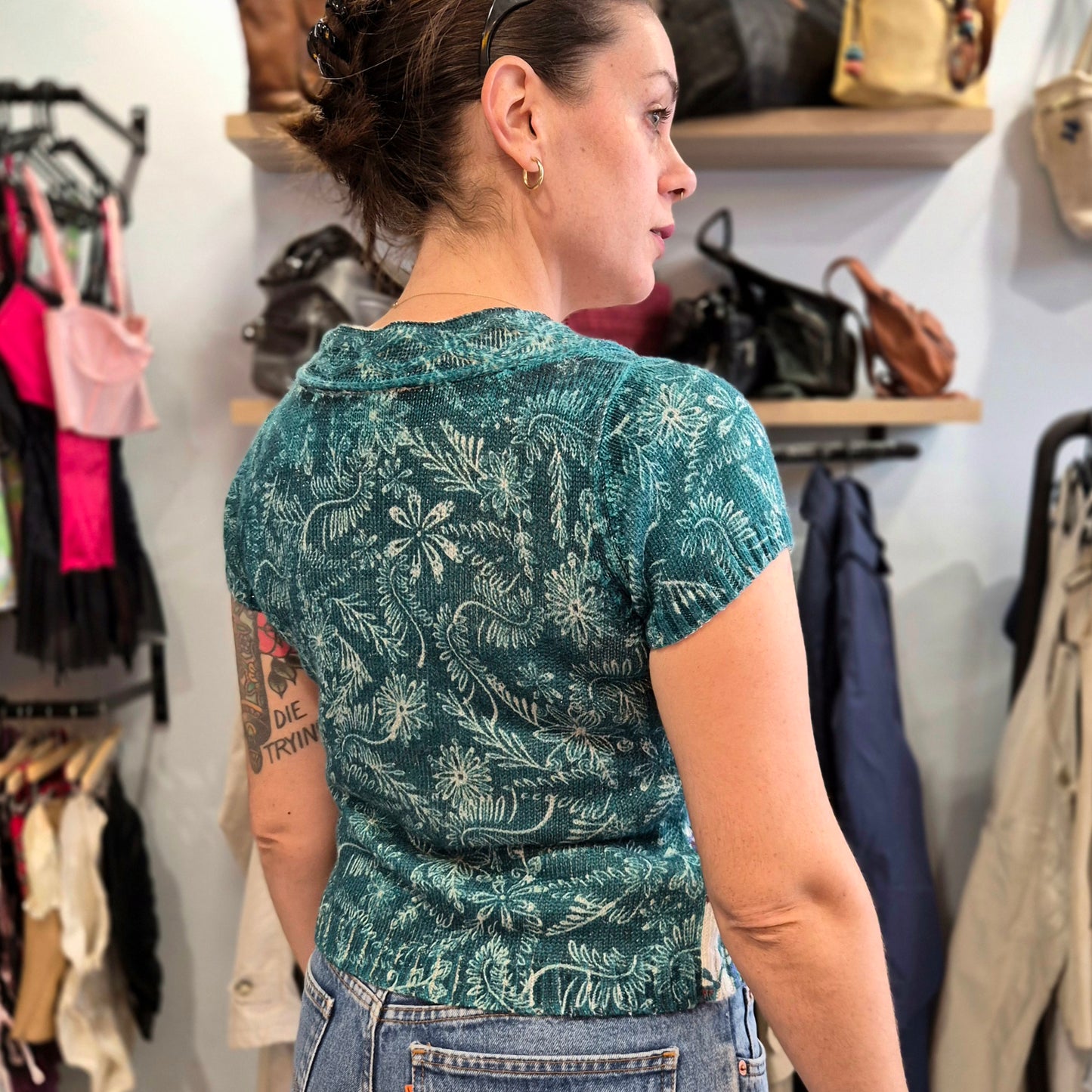 Cute Vintage Knitted Top