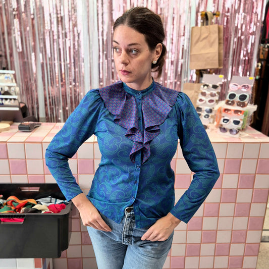 Vintage Ruffle Shirt