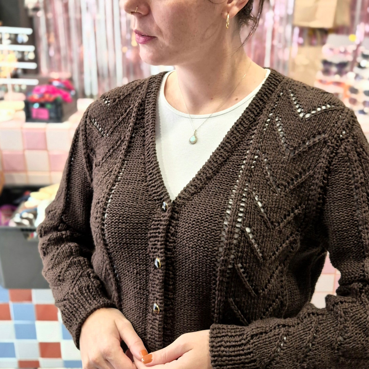 Vintage Knitted Cardigan
