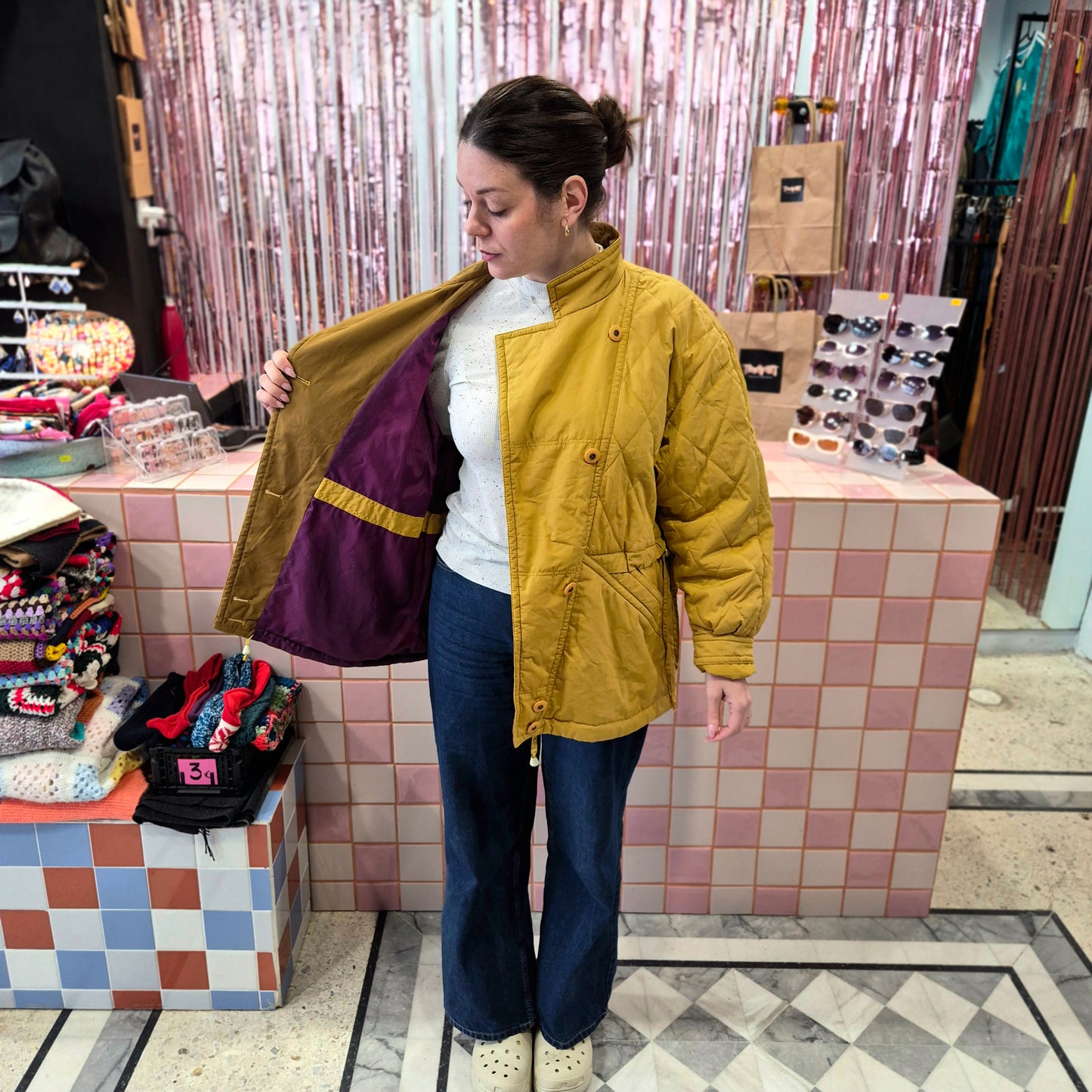 Beautiful Quilted Vintage Jacket