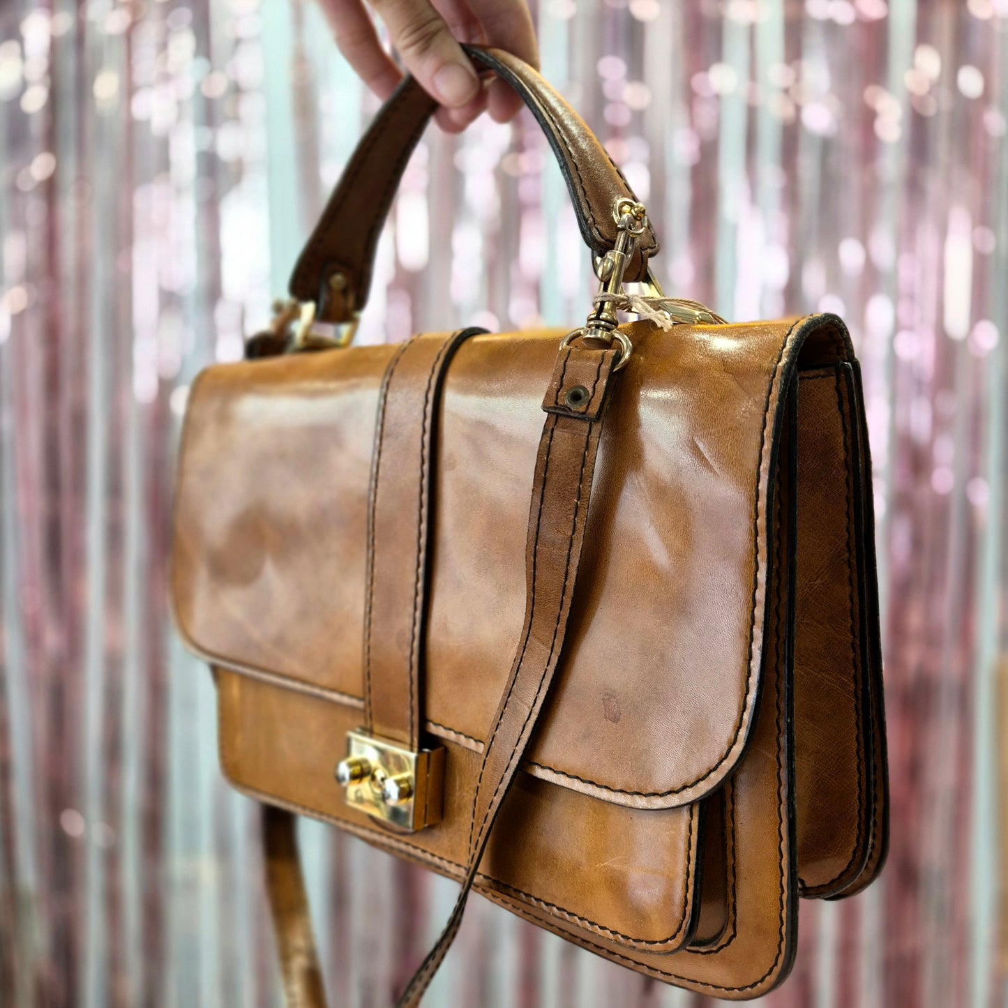 Beautiful Vintage Leather Bag
