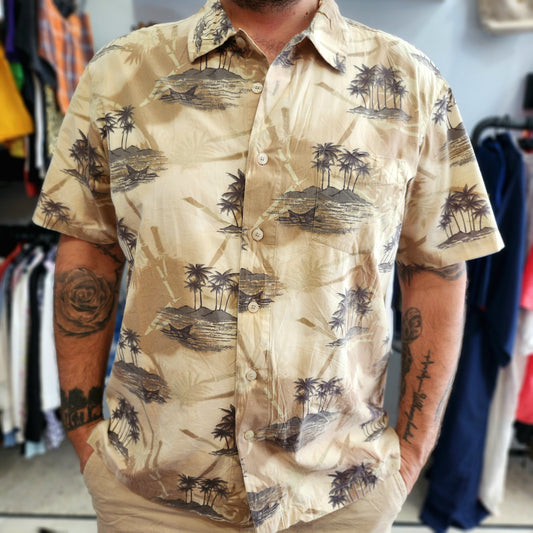 Hawaiian Mens Shirt 100% Cotton