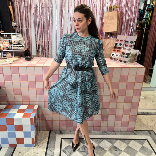 Vintage Patterned Dress