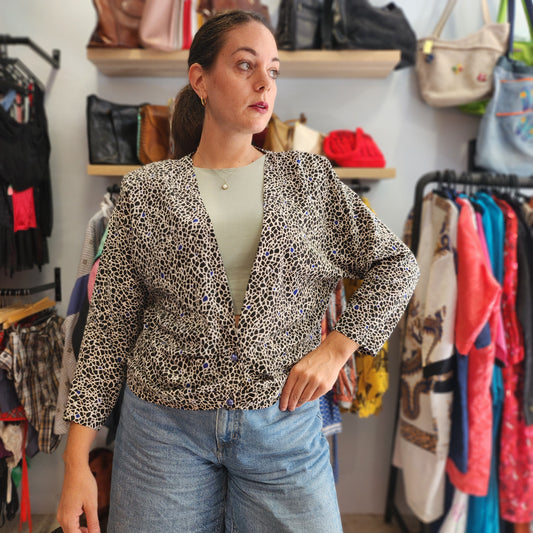 Vintage Patterned Duster