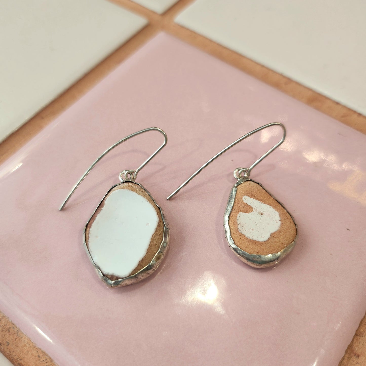 Handmade Ikaros Silver Earrings