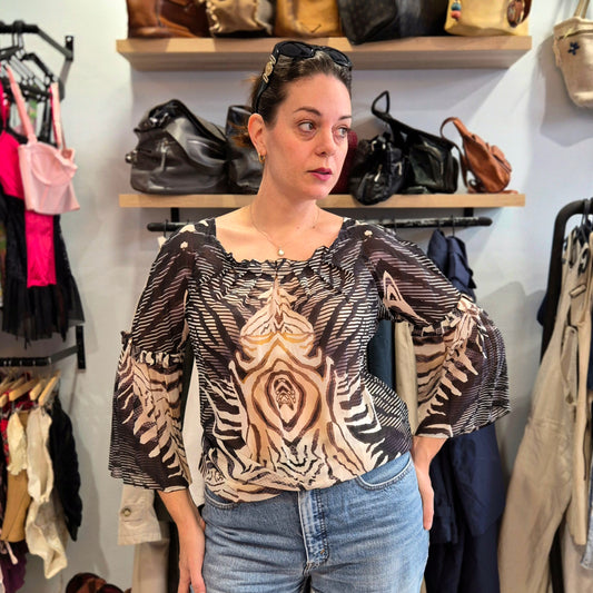 100% Silk Top